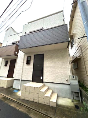 台東区谷中３丁目戸建ての外観