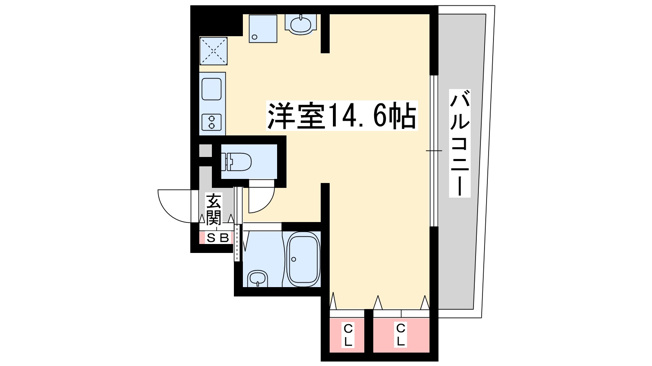 【間取り】 | 大拓ハイツ6