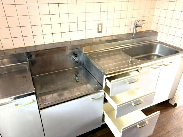リベルタ椿のキッチン|お料理しやすいキッチンです