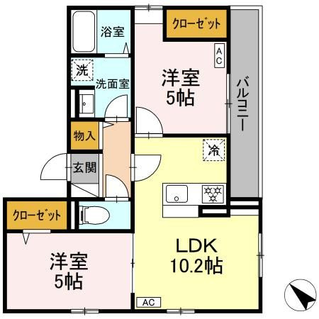 【間取り】 | エリオント町田中町(エリオントマチダナカマチ)