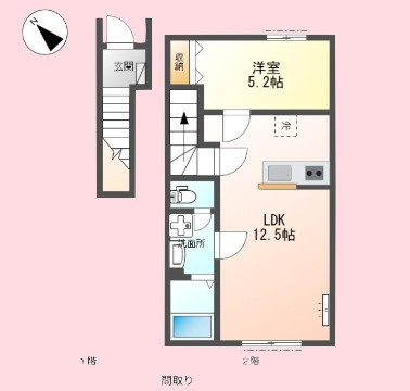 ミキ宮原の間取り