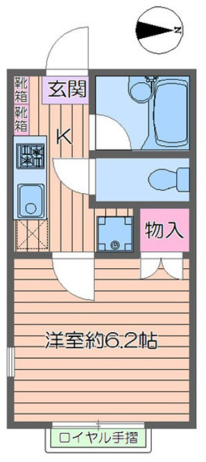 アプローズBの間取り