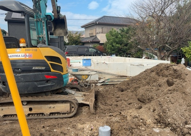 【外観】 | 二本松新築戸建 | 現在は更地となっています。現地をご見学に行く際は、道路の幅や周辺の交通量、施設などをご確認頂くことをおすすめします！ある程度イメージをつけたいという場合は、同売主の施工事例や完成パースもお見せします。