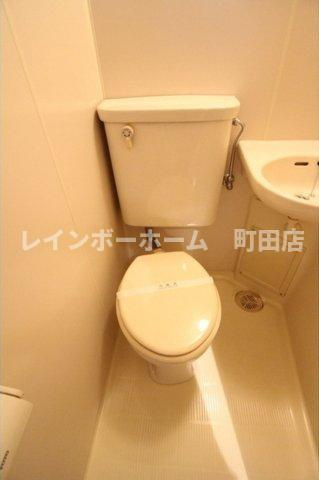 ラポール町田※初期費用分割あと払いサービス利用可能物件のトイレ