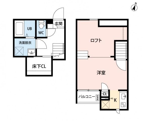 ＣＢ春日部カルモの間取り