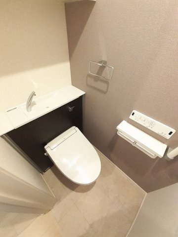ベル　ハイツのトイレ|コンパクトで使いやすいトイレです