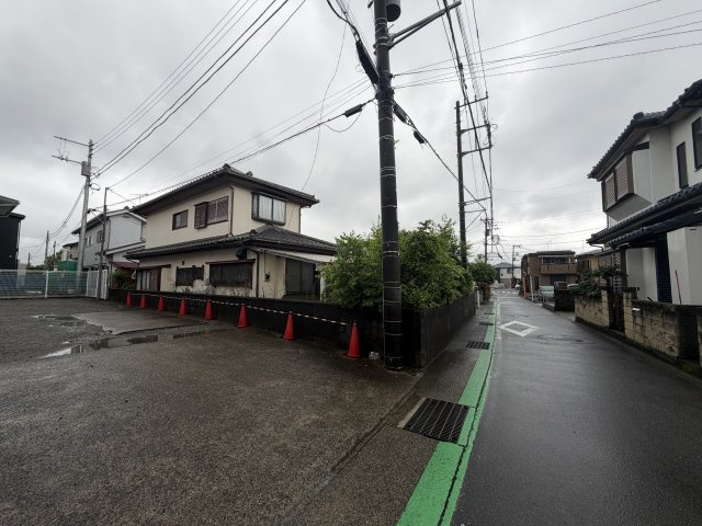 厚木市関口の前面道路含む現地写真