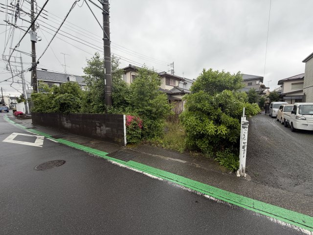 厚木市関口の前面道路含む現地写真
