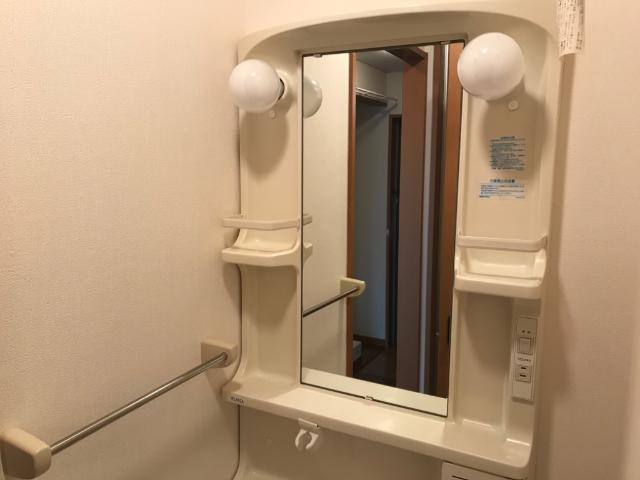 アーバンコートの洗面所|洗面ミラーキャビネット