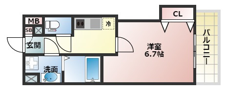 【間取り】 | Luxe田辺
