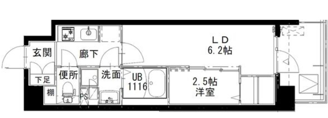 ArtizA姫路の間取り