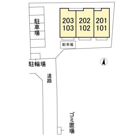 プランドールの区画図