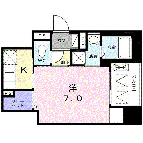 ＡＸＩＡ人形町（アクシアの間取り
