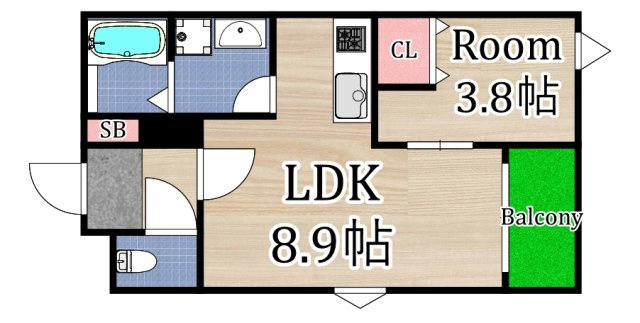 【間取り】 | La-Crea守口セレーナ