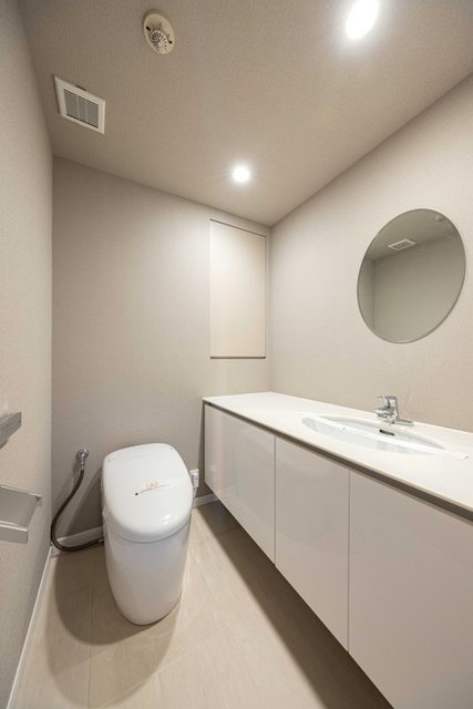 リバーポイントタワーのトイレ|※写真は同タイプ住戸です。