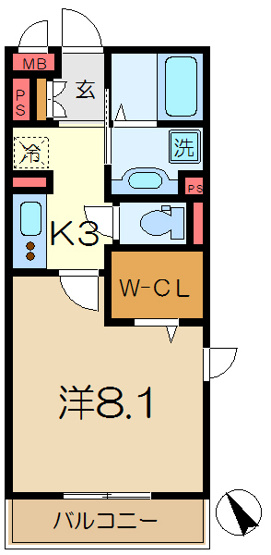 【間取り】 | クレインリング丸山台