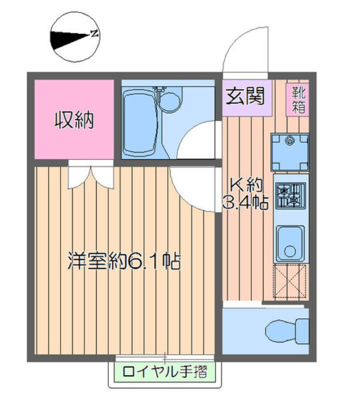 TMT壱番館の間取り