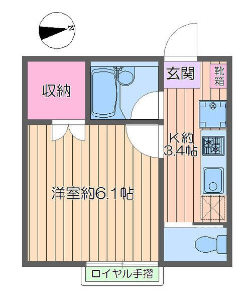 ＴＭＴ壱番館の間取り