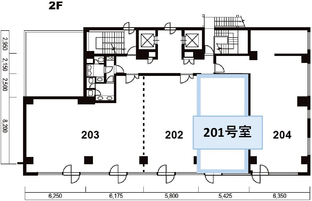 グレーシィ天神橋ビル2号館の間取り