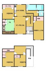 網走市向陽ヶ丘５丁目44－23の間取り