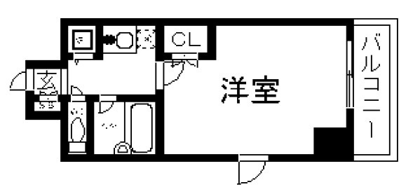 【間取り】 | スカイコート品川大崎 | 間取図