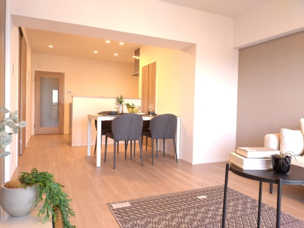 日商岩井芦屋翠ヶ丘マンションのキッチン|きれいなキッチンです