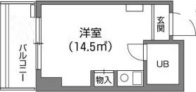 コア伝通院アネックスの間取り|間取りです。