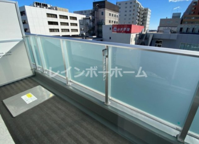 RISE脇田本町Ⅱのバルコニー