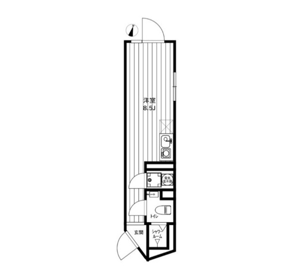 【間取り】 | COCOFLAT阿佐ヶ谷