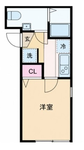 ウェルカム墨田の間取り|間取りです。