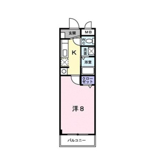 【間取り】 | ハイツ　ＨＩＲＯ