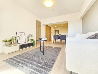 【居間・リビング】 | 日商岩井芦屋翠ヶ丘マンション