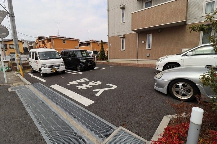 アネシスの駐車場
