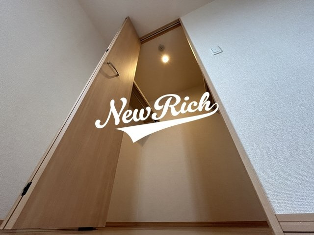 前橋市総社町総社のアパートの収納