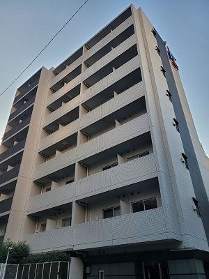 スカイコート品川大崎の外観|おしゃれな外観です