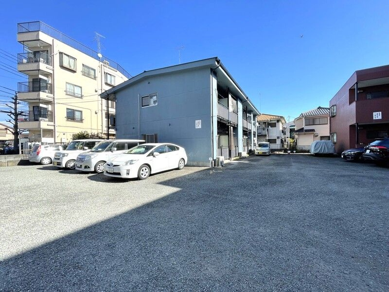 ハイツ松本の駐車場