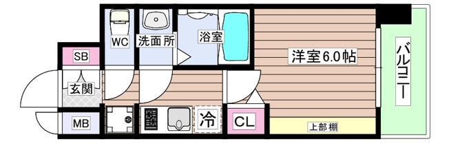 【間取り】 | プレサンス京橋GREEN YARDレアルテ