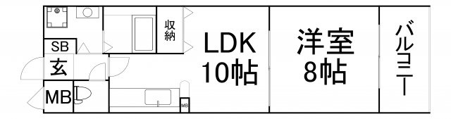 【間取り】 | コーシン本町橋
