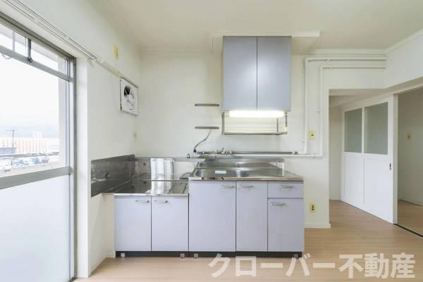 ビレッジハウス本村2号棟のキッチン|ビレッジハウスの同一物件・同一タイプの間取りの写真です