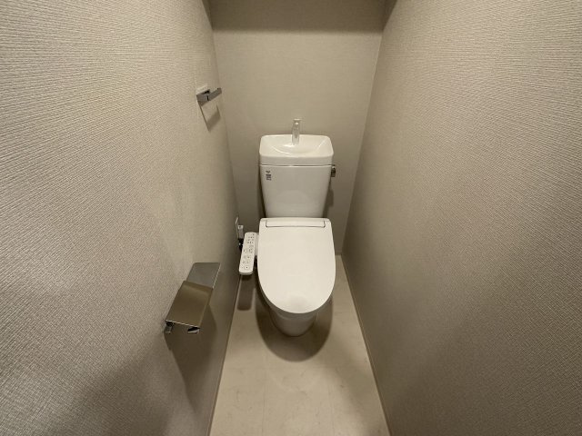 コンシェリア中野弥生町 ＴＨＥ ＲＥＳＩＤＥＮＣＥのトイレ|落ち着いたトイレです