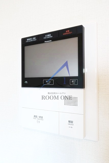 パレステュディオ麹町のセキュリティ|モニター付きインターホンです。