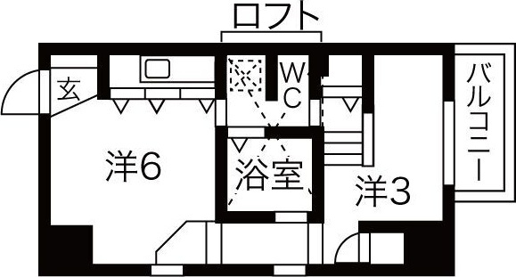 ラ・シュシュ覚王山の間取り