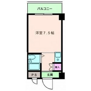 【間取り】 | ベルメゾン南江口