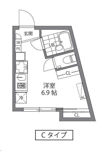 ヒルクレスト新中野の間取り|間取り図