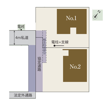 桶川市泉　新築一戸建て　02の区画図|2号棟