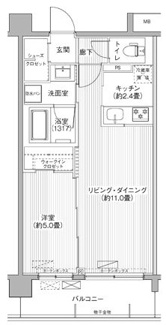 【間取り】 | カリーチェ八潮 | 間取りです。