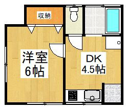 五月荘の間取り