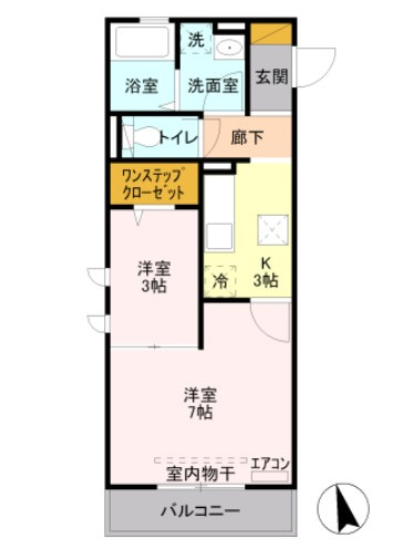 アミカの間取り