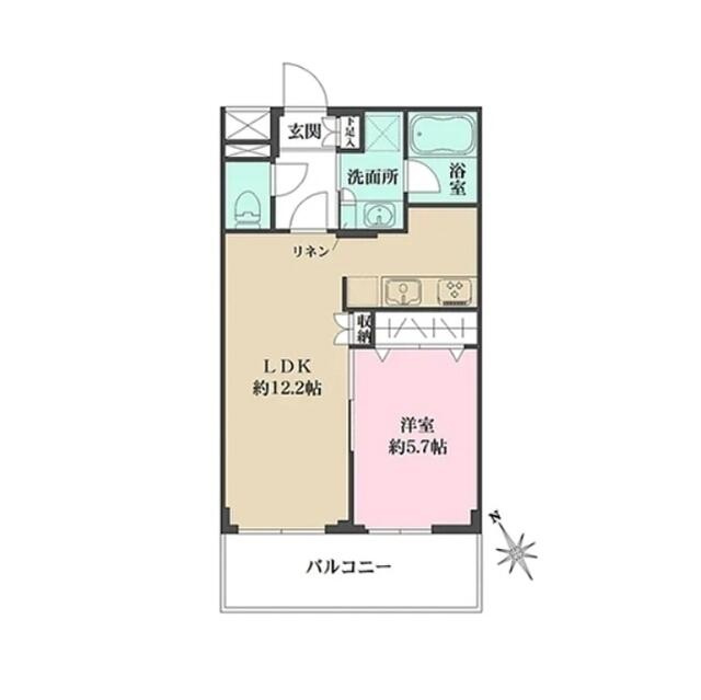 ＡＣＰレジデンス文京春日の間取り