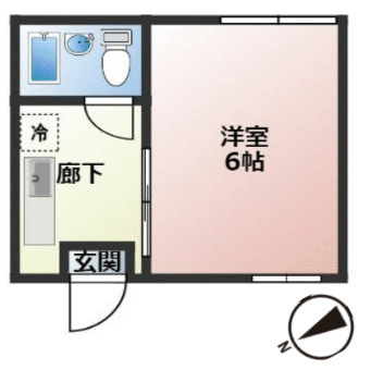 ハイツニシムラの間取り